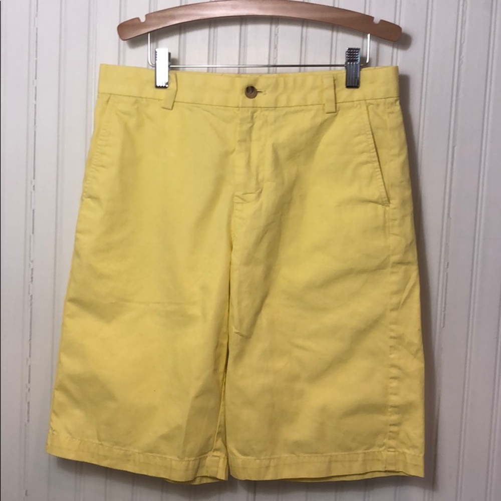 Boys Vineyard Vines yellow cotton shorts